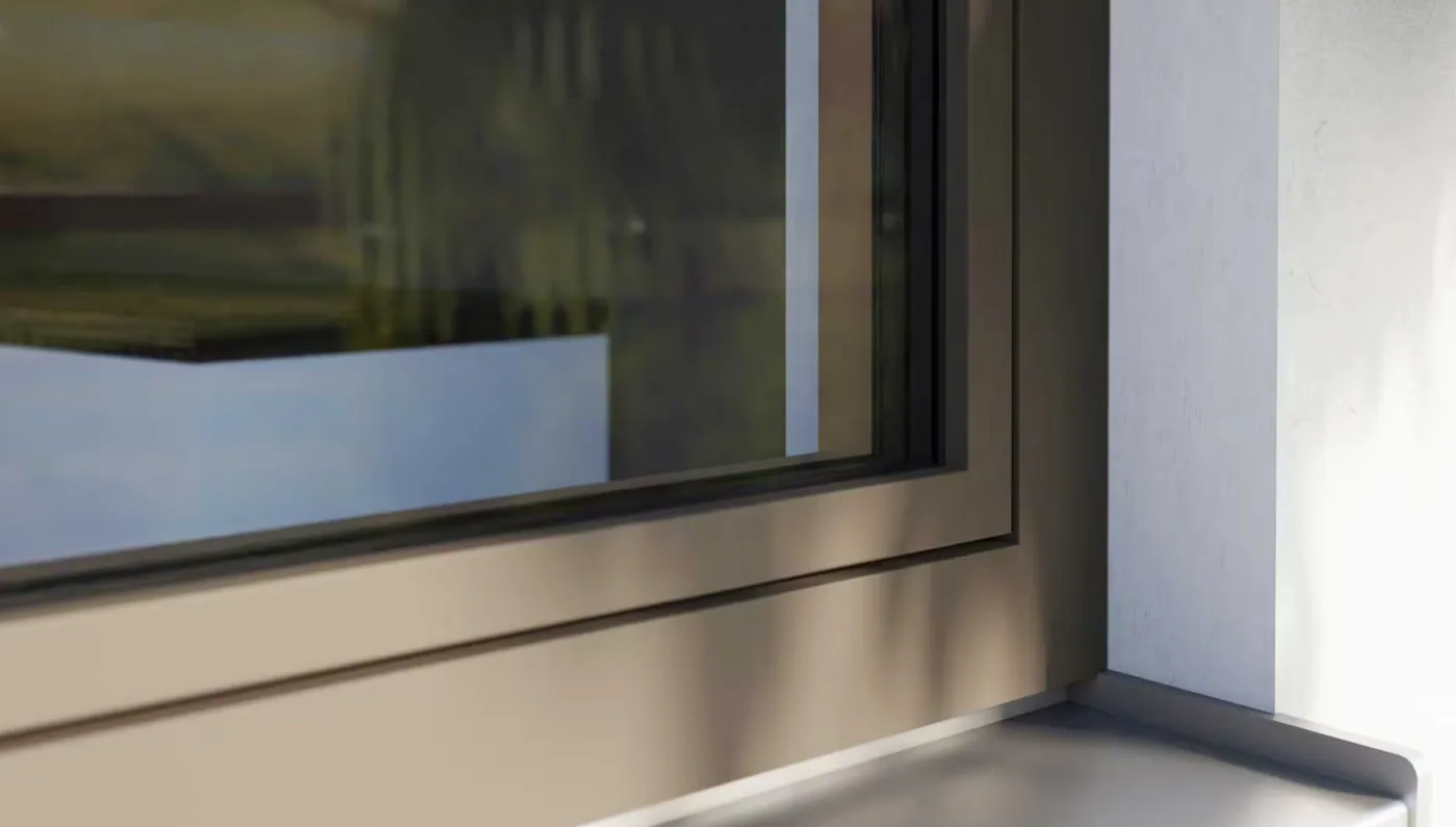 Sistema PVC com folha embutida e acabamento premium